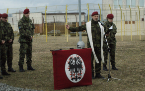 Kaplan 42. mechanizovaného praporu Tábor.