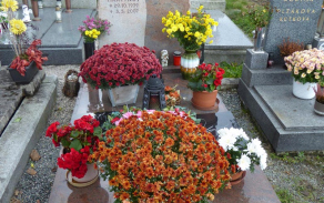 Místo posledního odpočinku Nikolaje Martynova ve Štěnovicích na Plzeňsku.