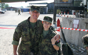 KFOR Dancon March 25, Kosovo, 2007.